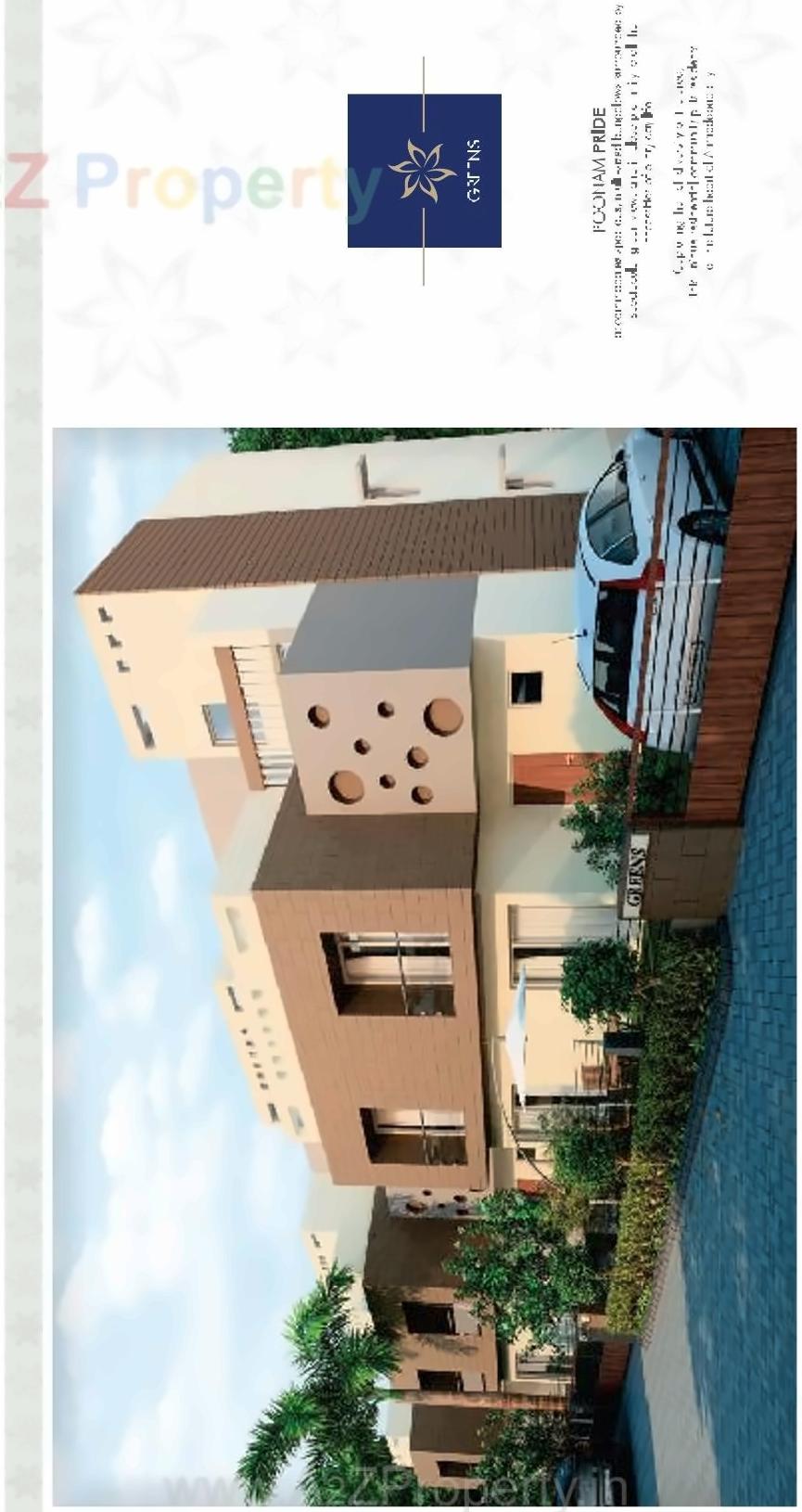 Layout of real estate project Poonam Pride located at Shela, Ahmedabad, Gujarat