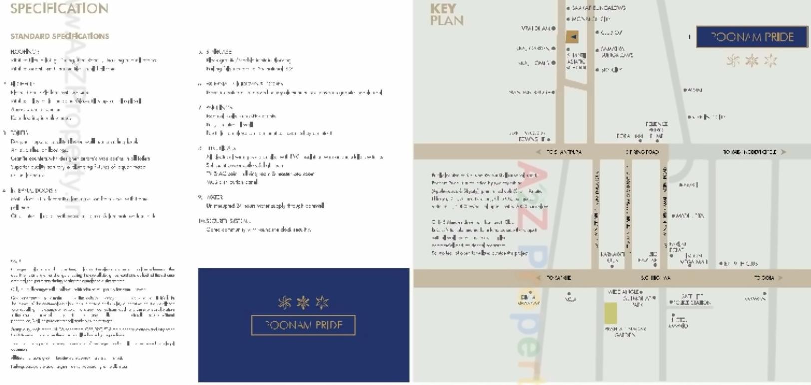  of real estate project Poonam Pride located at Shela, Ahmedabad, Gujarat