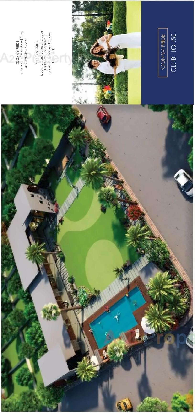 Layout of real estate project Poonam Pride located at Shela, Ahmedabad, Gujarat