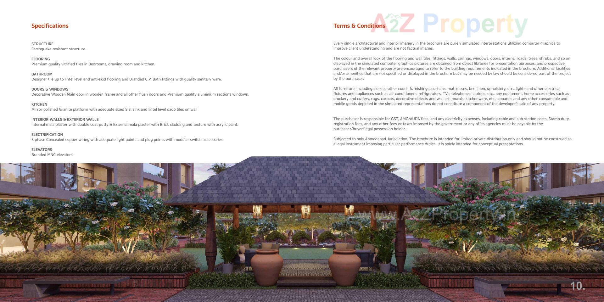  of real estate project Praangan located at Chharodi, Ahmedabad, Gujarat