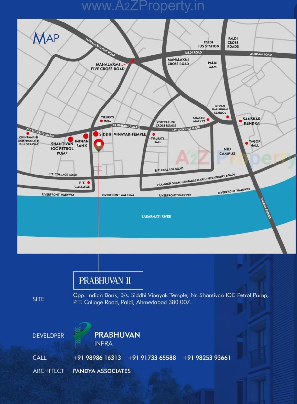  of real estate project Prabhuvan Ii located at Paldi, Ahmedabad, Gujarat