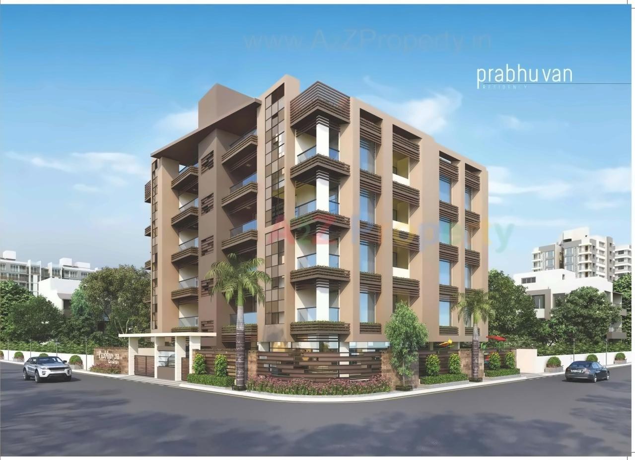 3D Elevation of real estate project Prabhuvan Residency located at Paldi, Ahmedabad, Gujarat