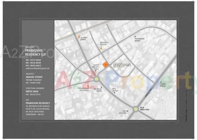  of real estate project Prabhuvan Residency located at Paldi, Ahmedabad, Gujarat