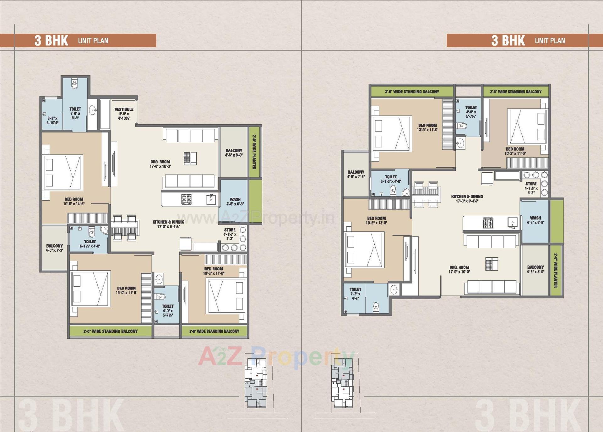Layout of real estate project Prabhuvan Skyline located at Paldi, Ahmedabad, Gujarat