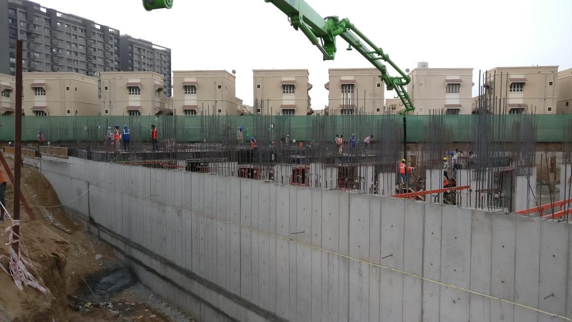 142428_const of real estate project Praharsh Highland located at Ghuma, Ahmedabad, Gujarat