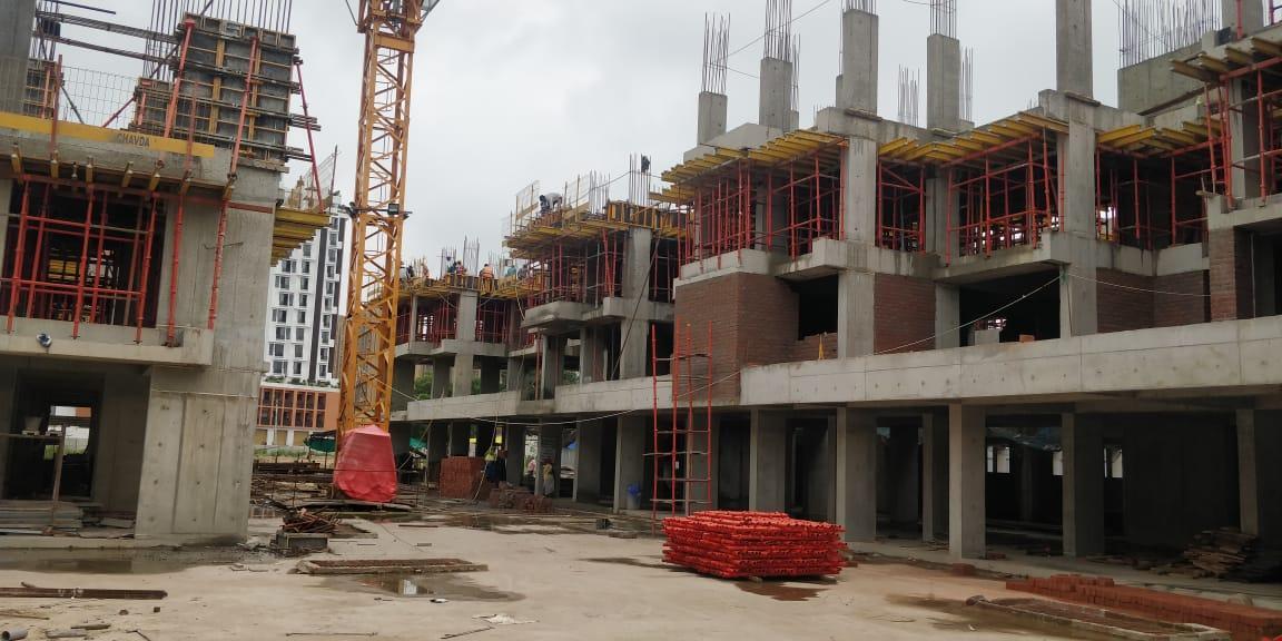 200488_const of real estate project Praharsh Highland located at Ghuma, Ahmedabad, Gujarat