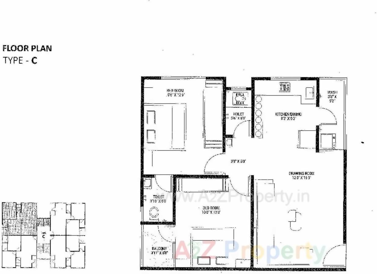 Layout of real estate project Pramukh Avenue located at Ahmedabad, Ahmedabad, Gujarat