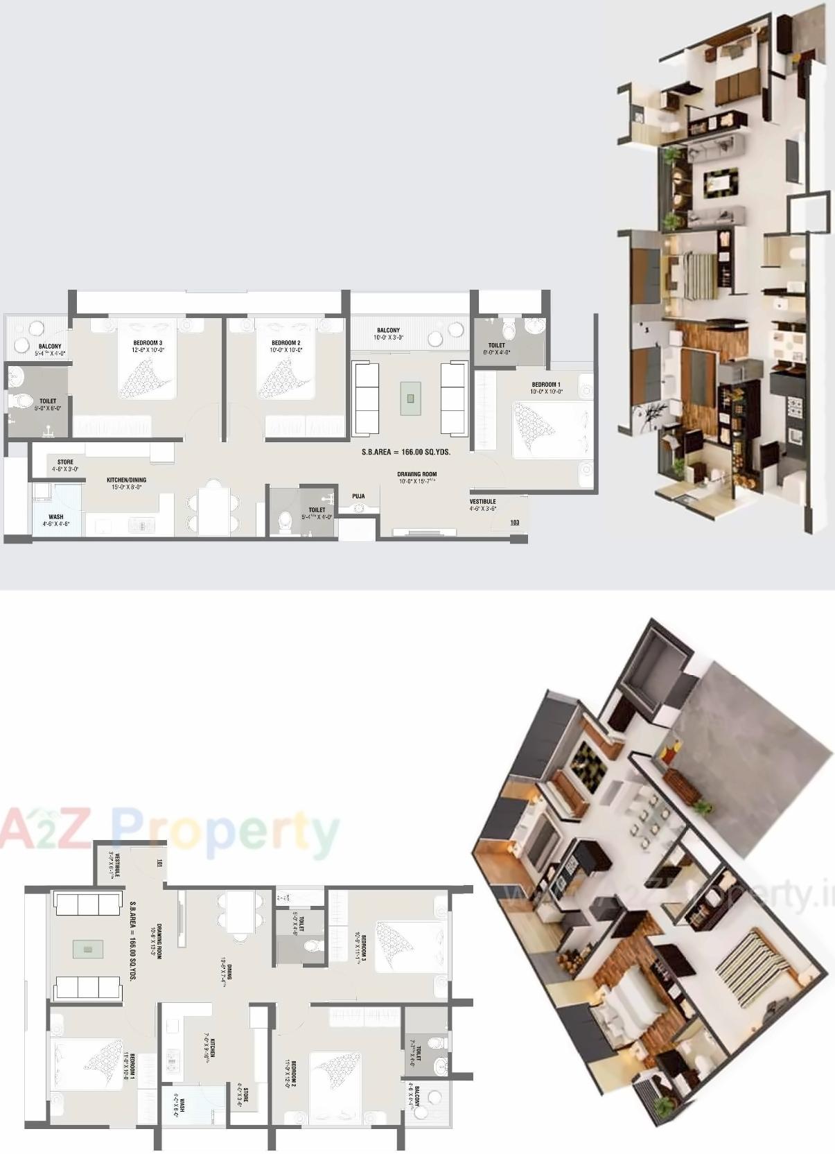 Layout of real estate project Pratham Dreams located at Zundal, Ahmedabad, Gujarat