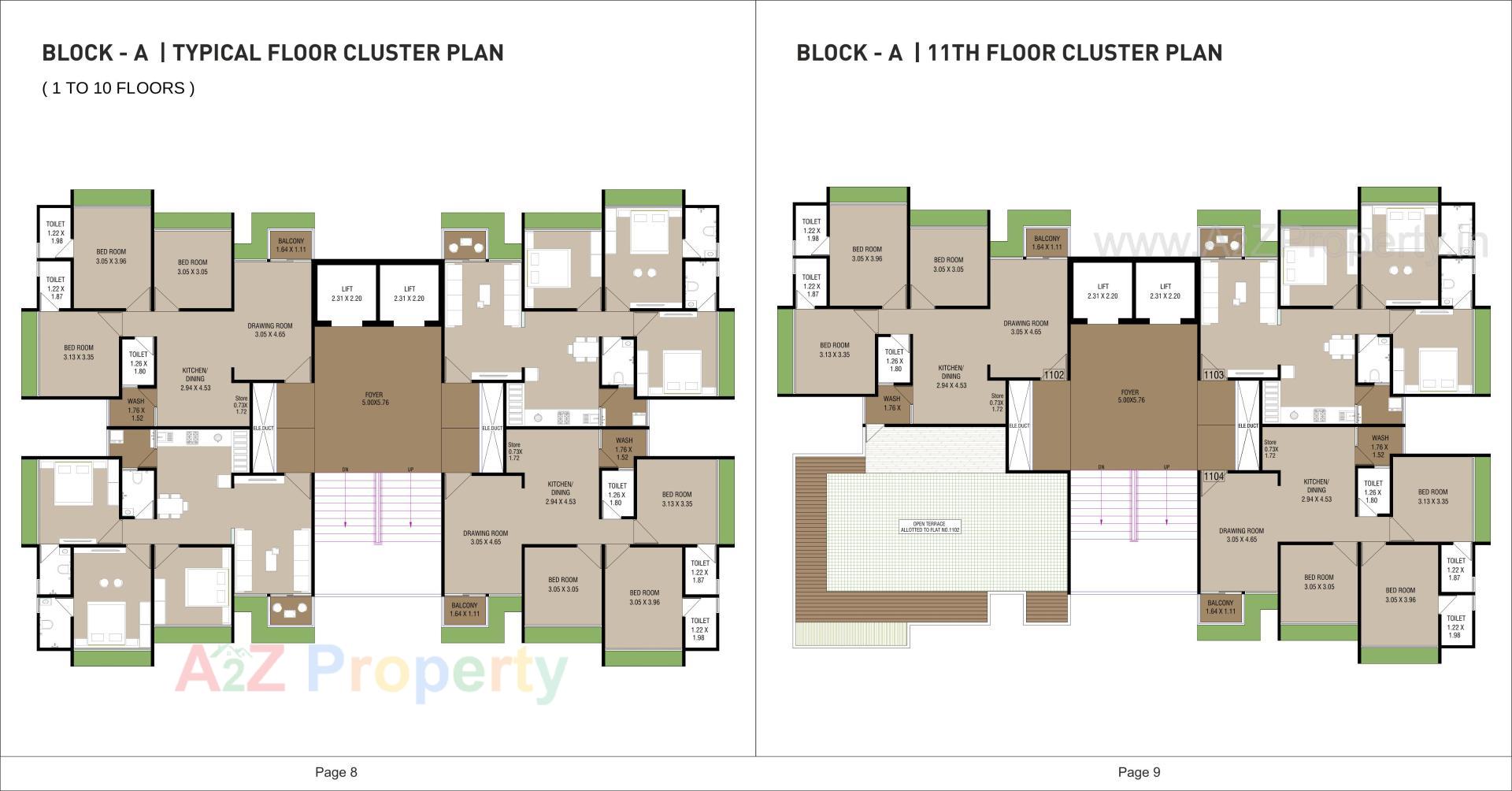 Layout of real estate project Pratham Glory located at Lambha, Ahmedabad, Gujarat