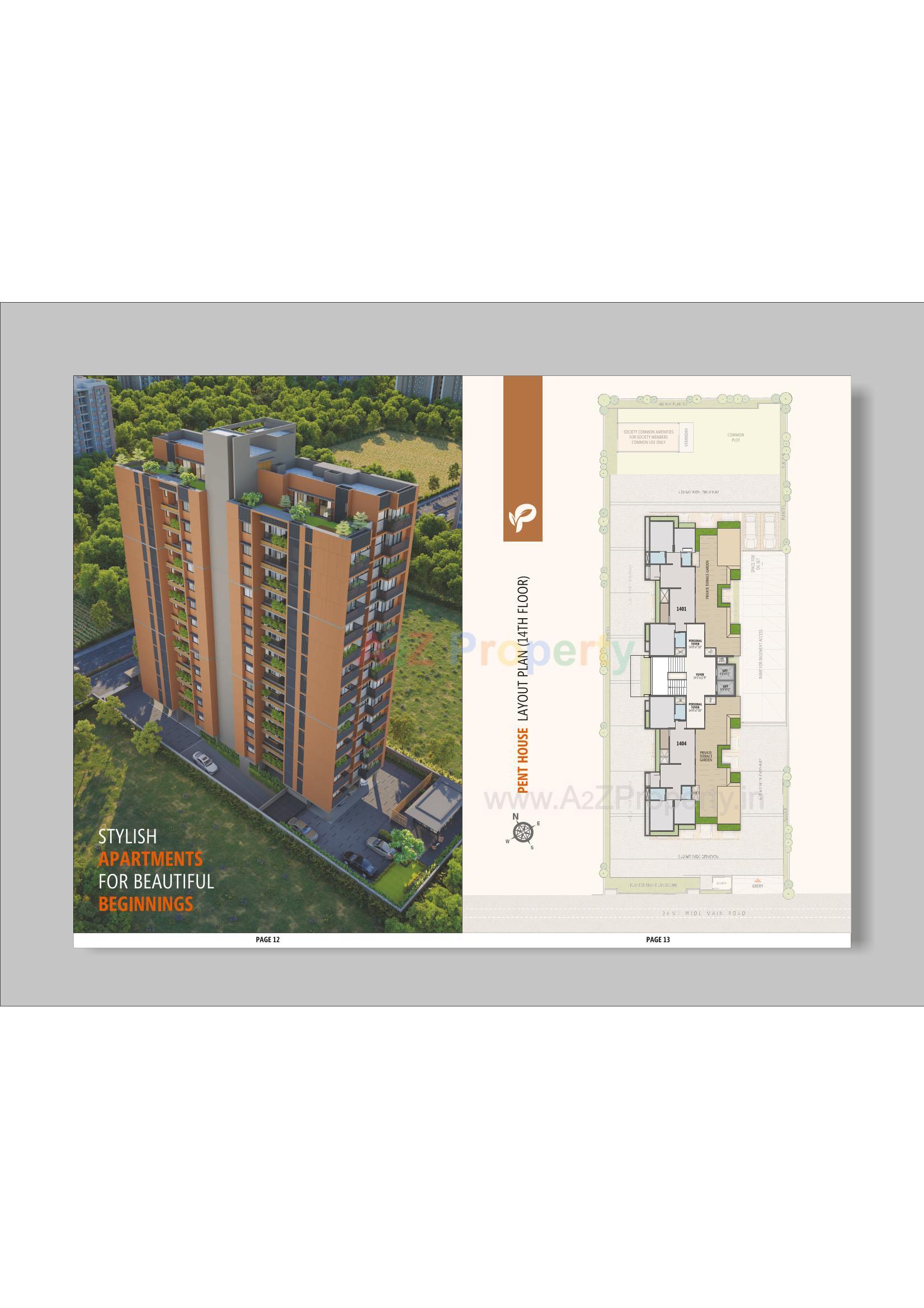  of real estate project Pratham Heights located at Sola, Ahmedabad, Gujarat