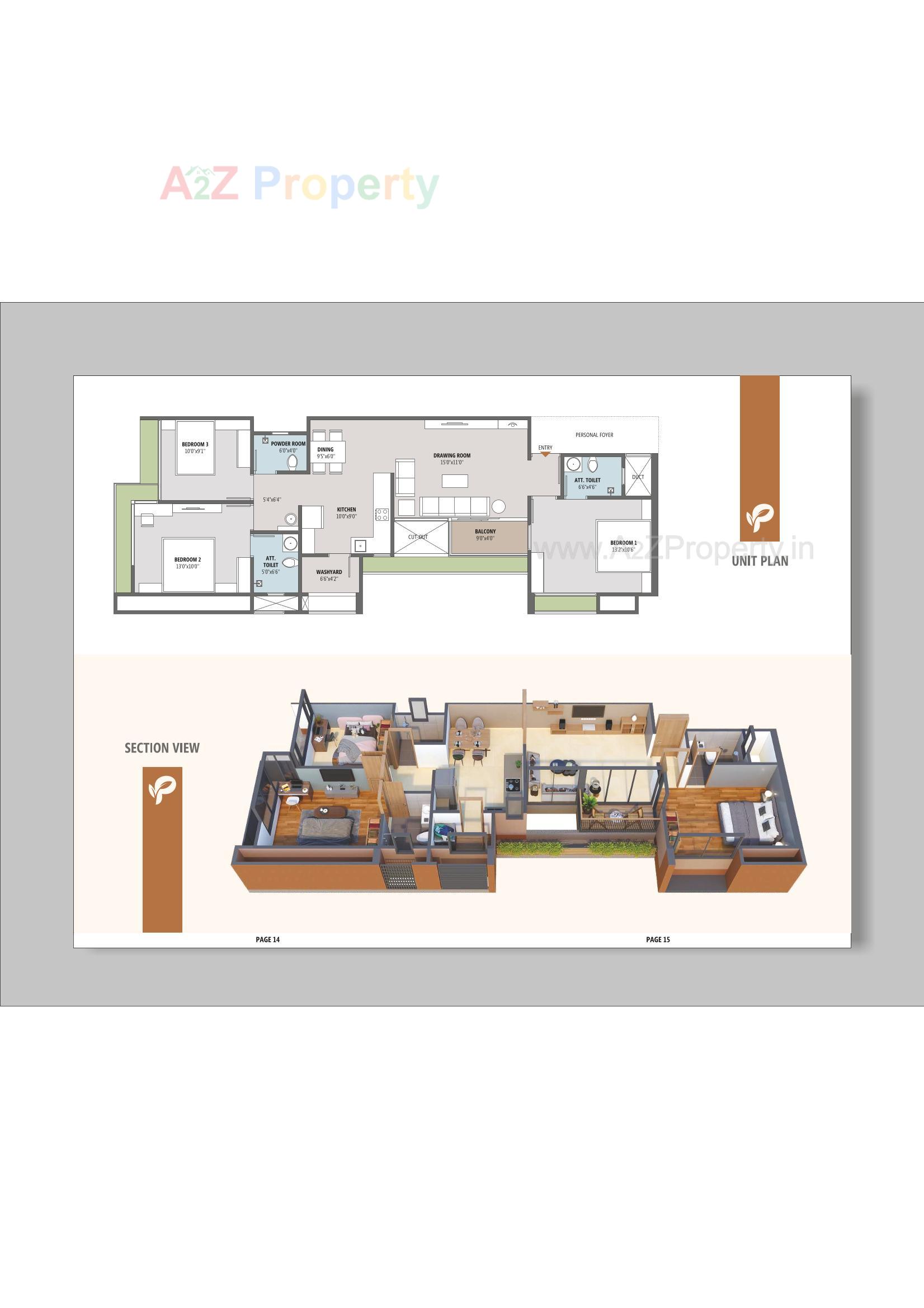 Layout of real estate project Pratham Heights located at Sola, Ahmedabad, Gujarat