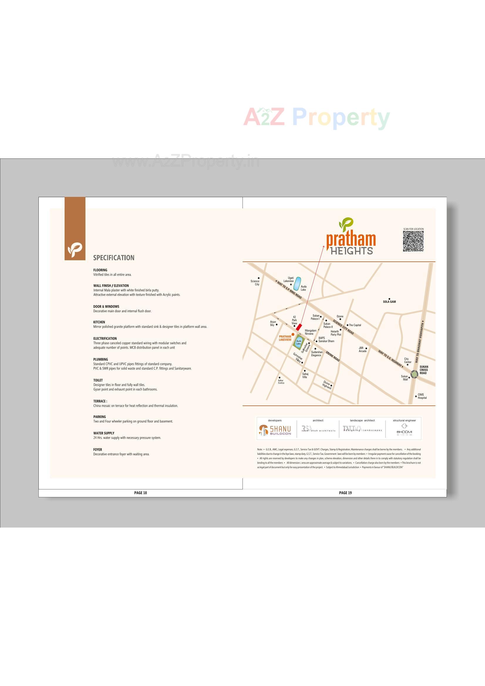  of real estate project Pratham Heights located at Sola, Ahmedabad, Gujarat