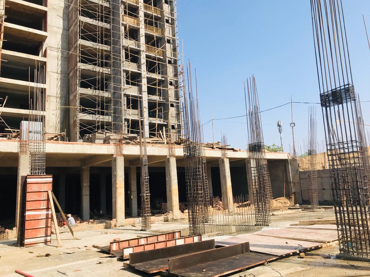 189139_const of real estate project Pratham Lakeview C (ground + One Floor) located at Sola, Ahmedabad, Gujarat