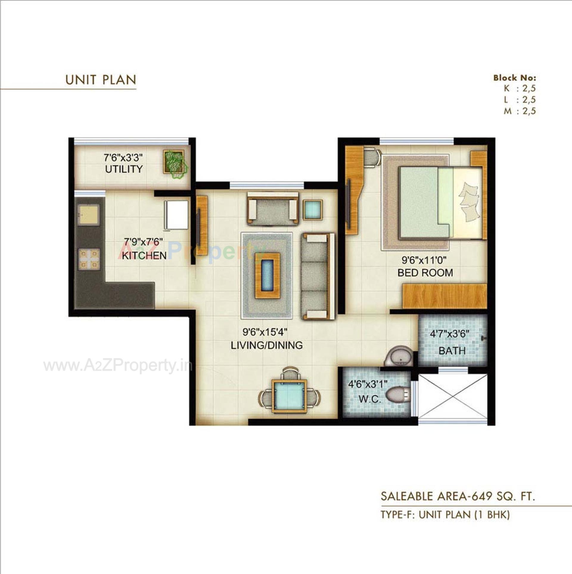 Layout of real estate project Pratham   (tower   K To U) located at Tragad, Ahmedabad, Gujarat