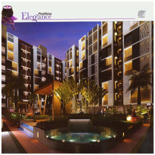Elevation of real estate project Prathna Elegance located at Gota, Ahmedabad, Gujarat