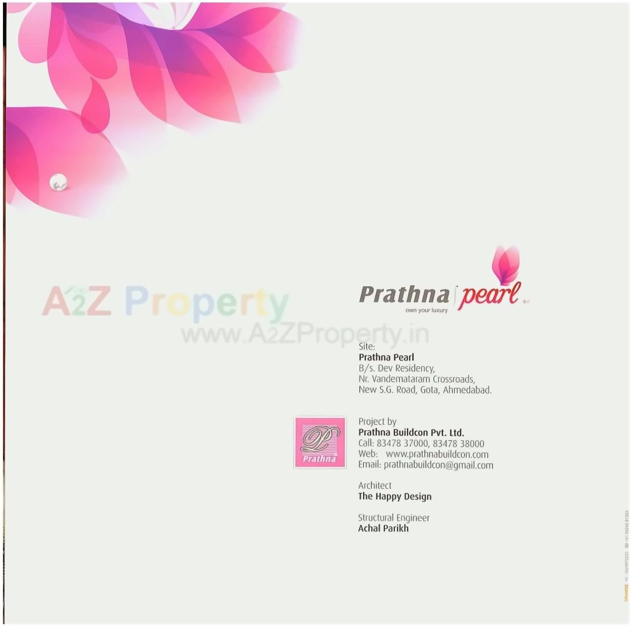  of real estate project Prathna Pearl located at Gota, Ahmedabad, Gujarat