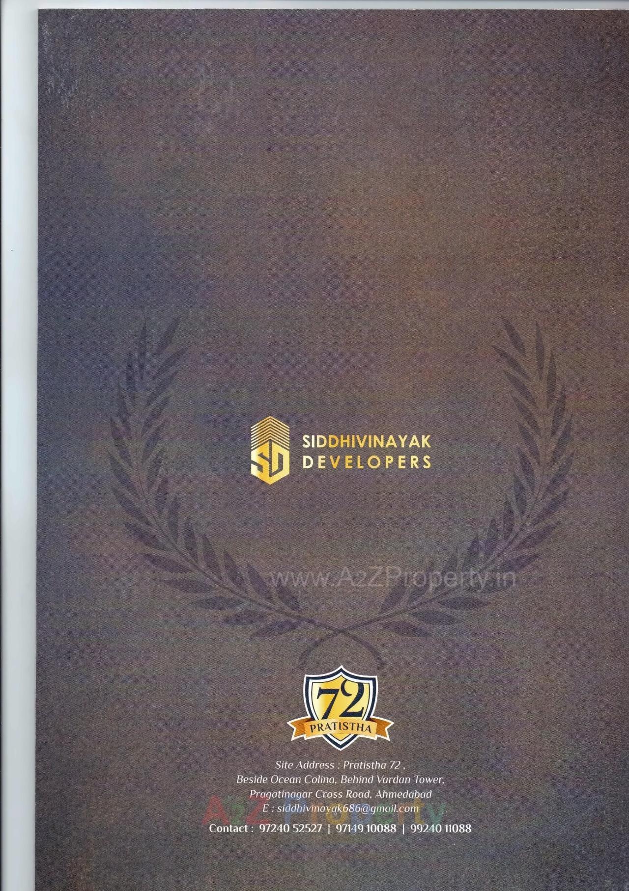  of real estate project Pratishtha located at Vadaj, Ahmedabad, Gujarat