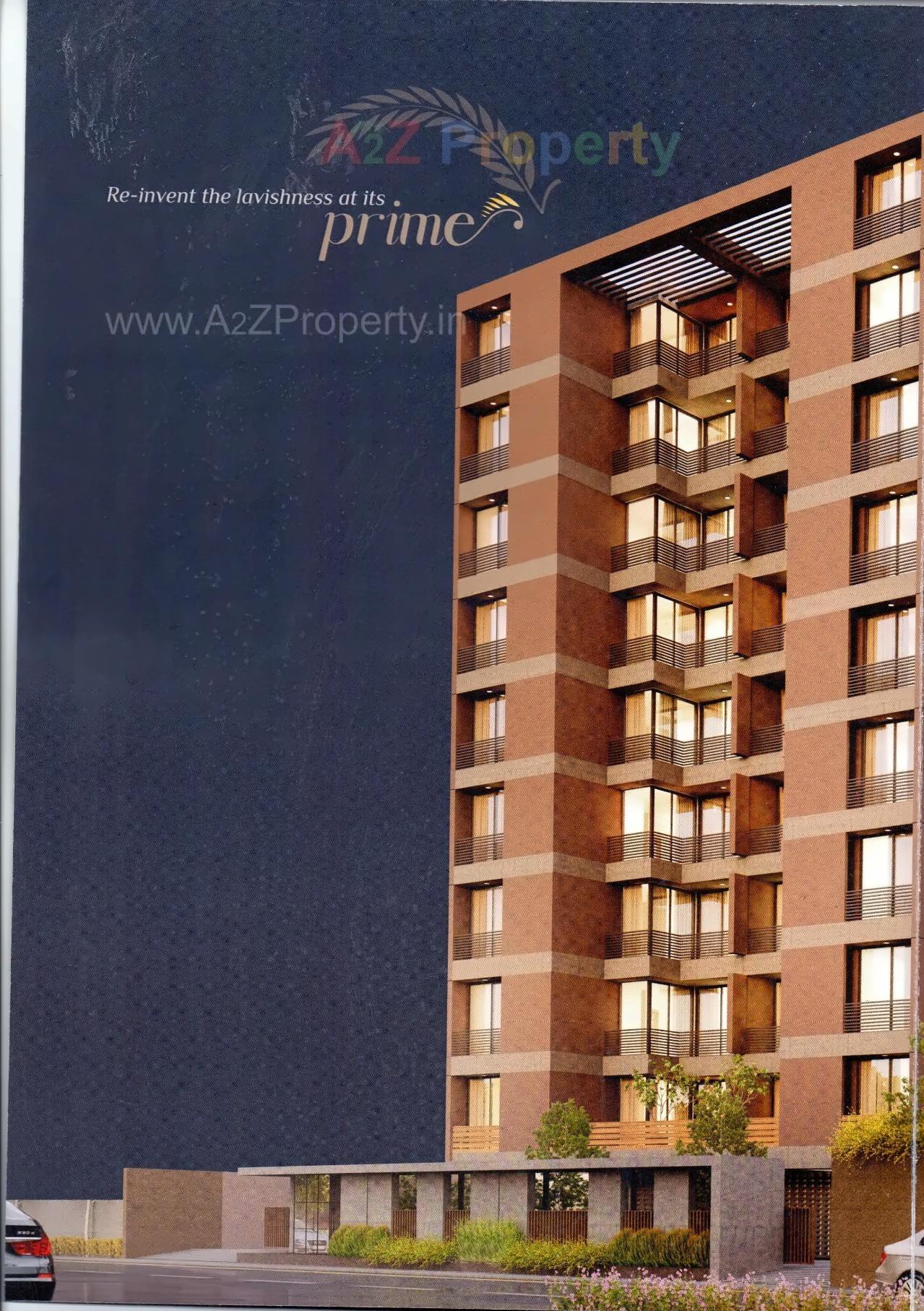 3D Elevation of real estate project Pratishtha located at Vadaj, Ahmedabad, Gujarat