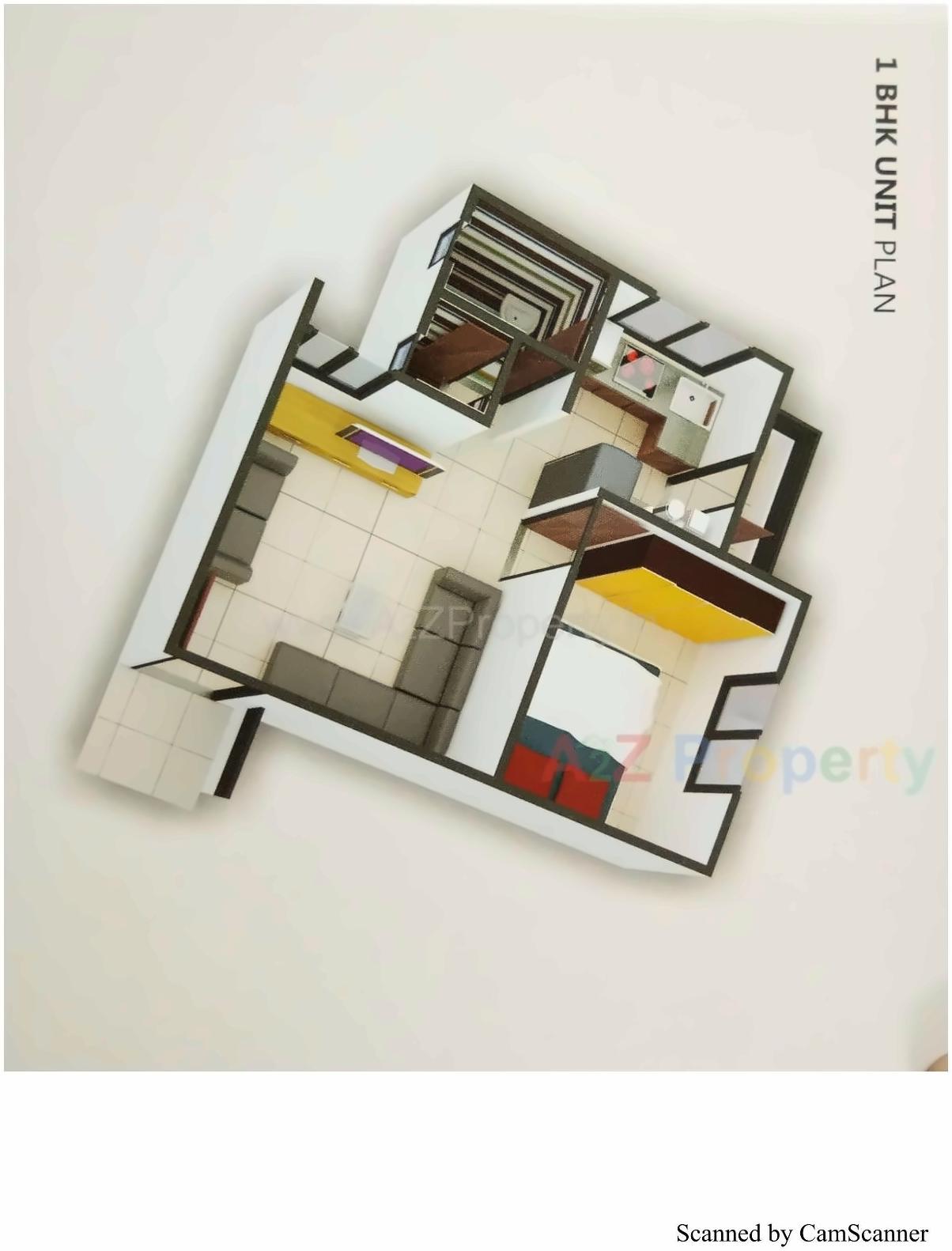 Layout of real estate project Pratishtha Heights located at Hanspura, Ahmedabad, Gujarat