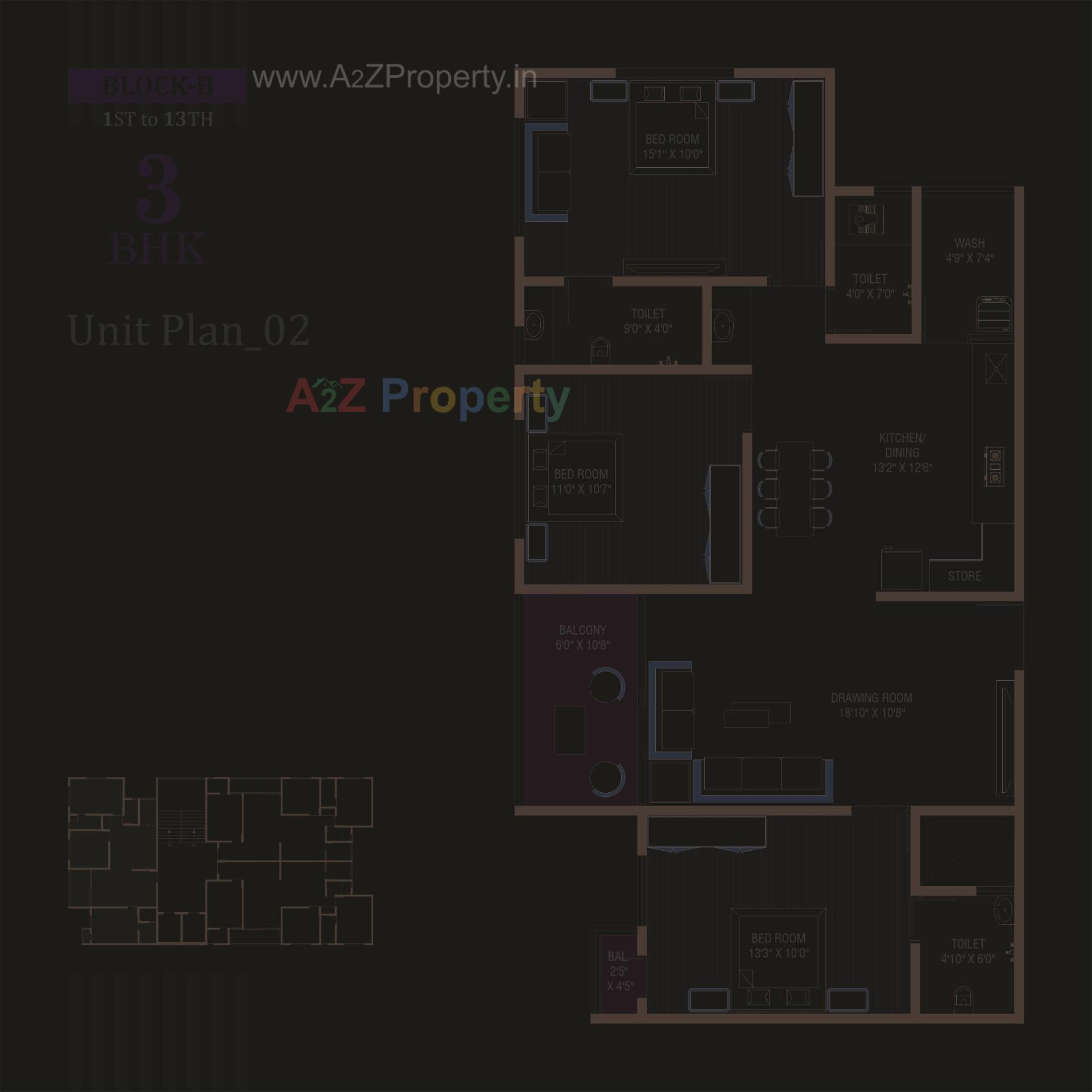  of real estate project Pratishtha Icon located at Hanspura, Ahmedabad, Gujarat