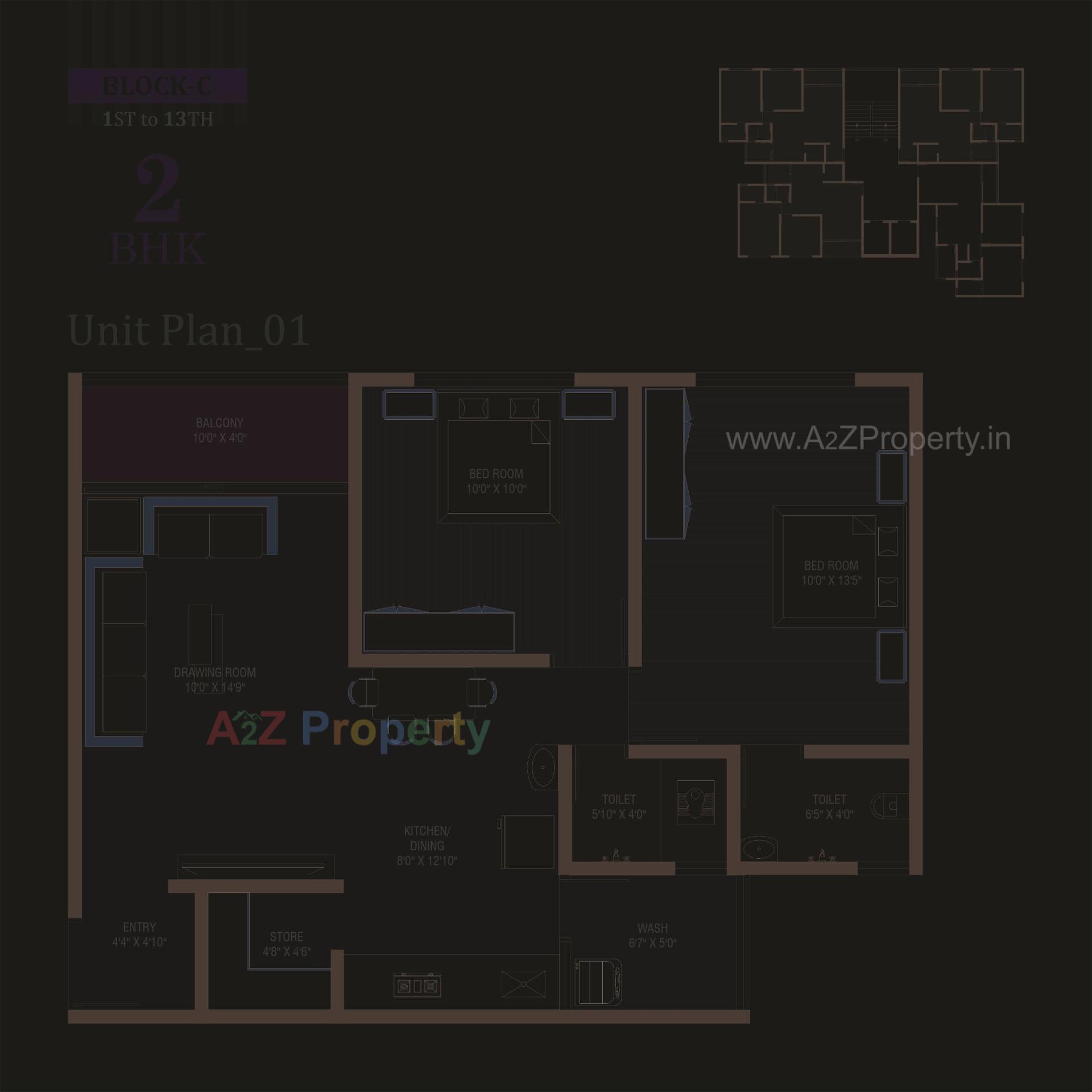 Layout of real estate project Pratishtha Icon located at Hanspura, Ahmedabad, Gujarat