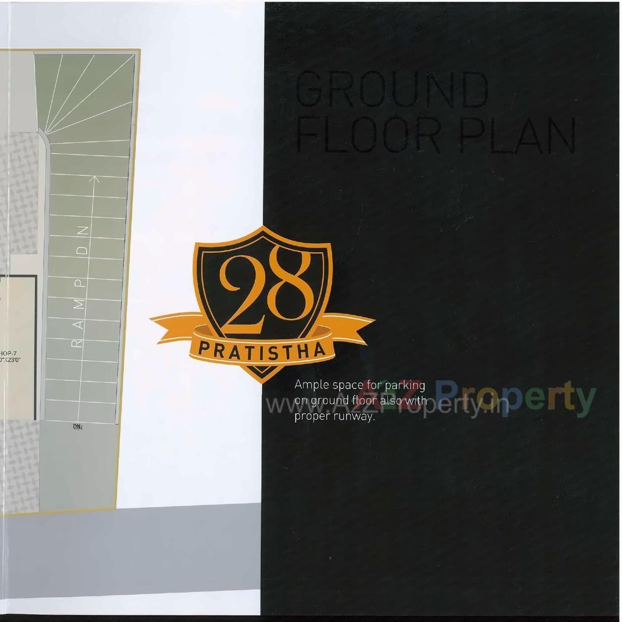  of real estate project Pratistha located at Maninagar, Ahmedabad, Gujarat