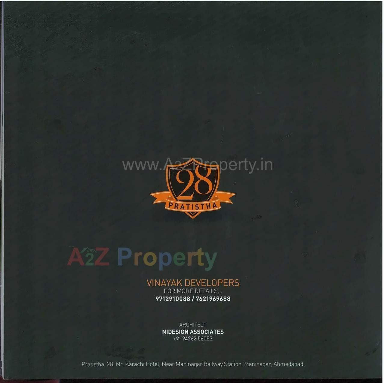  of real estate project Pratistha located at Maninagar, Ahmedabad, Gujarat