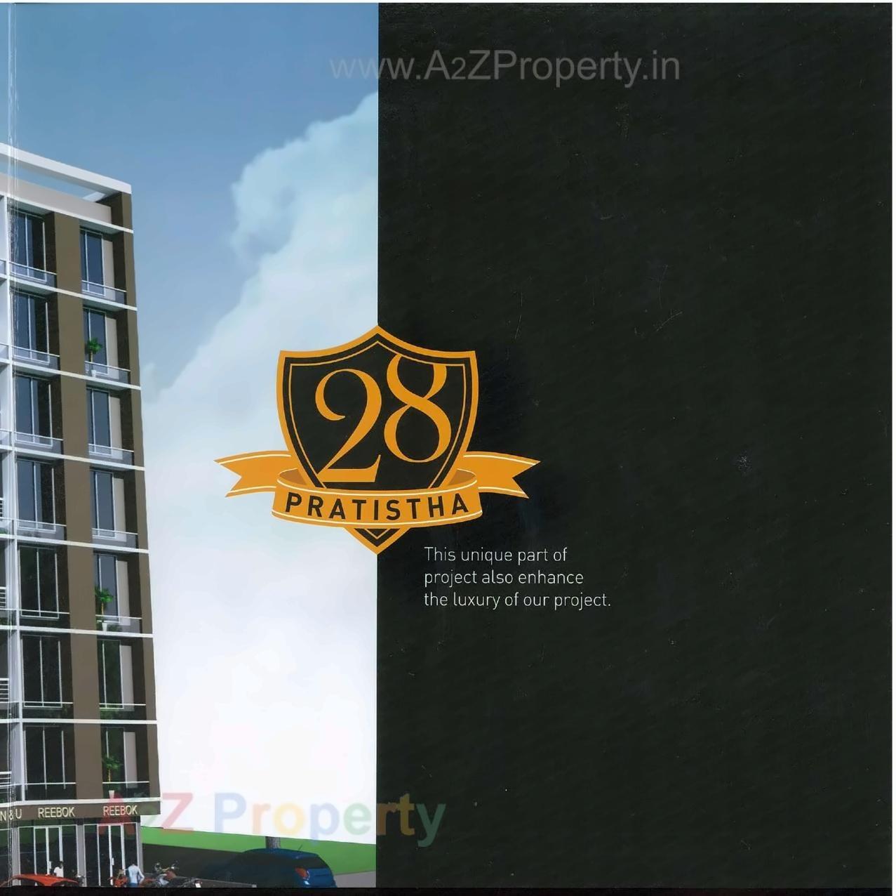  of real estate project Pratistha located at Maninagar, Ahmedabad, Gujarat