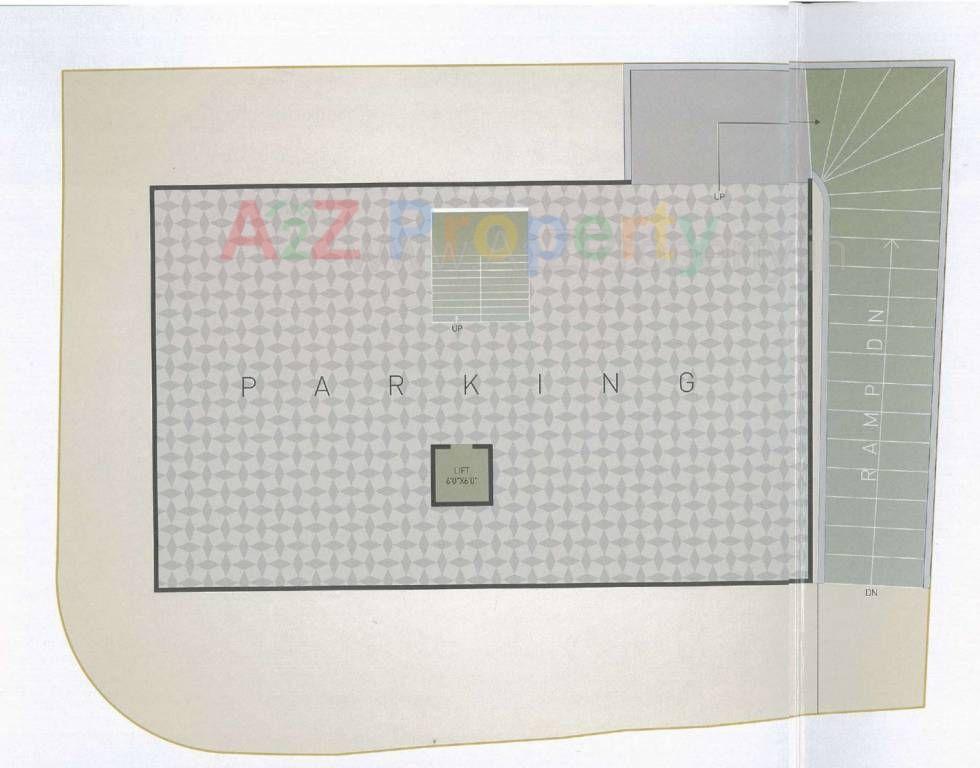 Pratistha 28 Pratistha 28 Cluster Plan For Parking Floor 27796148 of real estate project Pratistha located at Maninagar, Ahmedabad, Gujarat