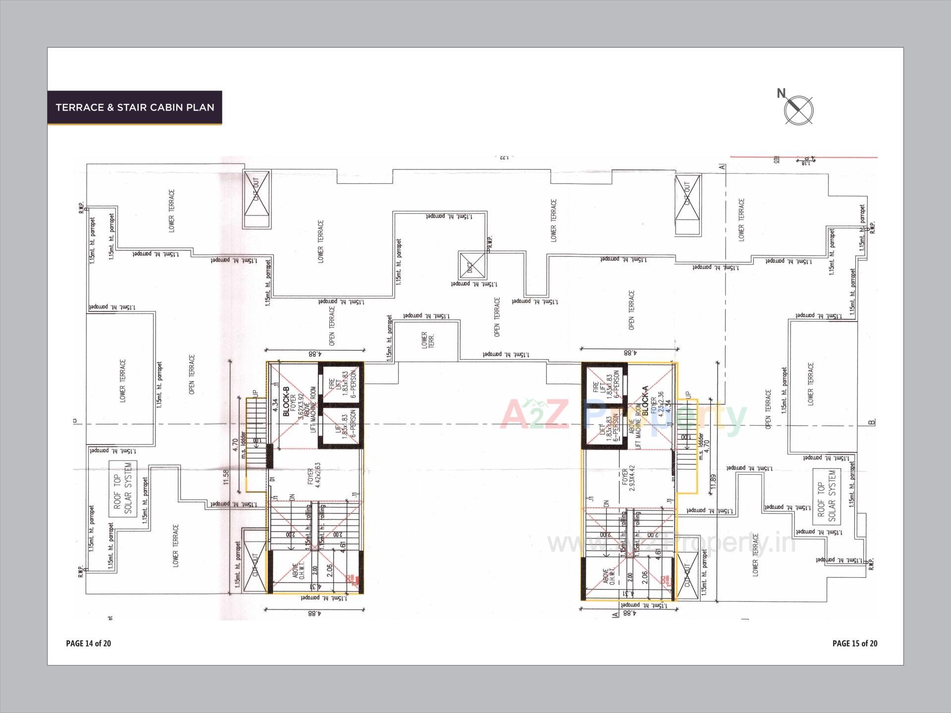 Layout of real estate project Pravesh located at Chandkheda, Ahmedabad, Gujarat