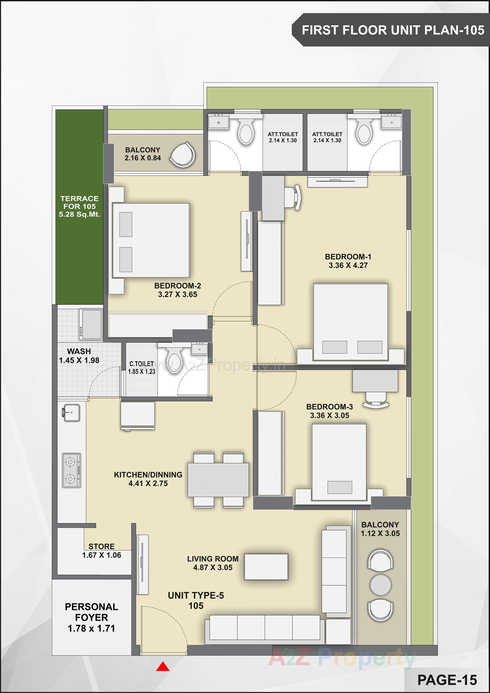 Layout of real estate project Prayasam located at Bhadaj, Ahmedabad, Gujarat