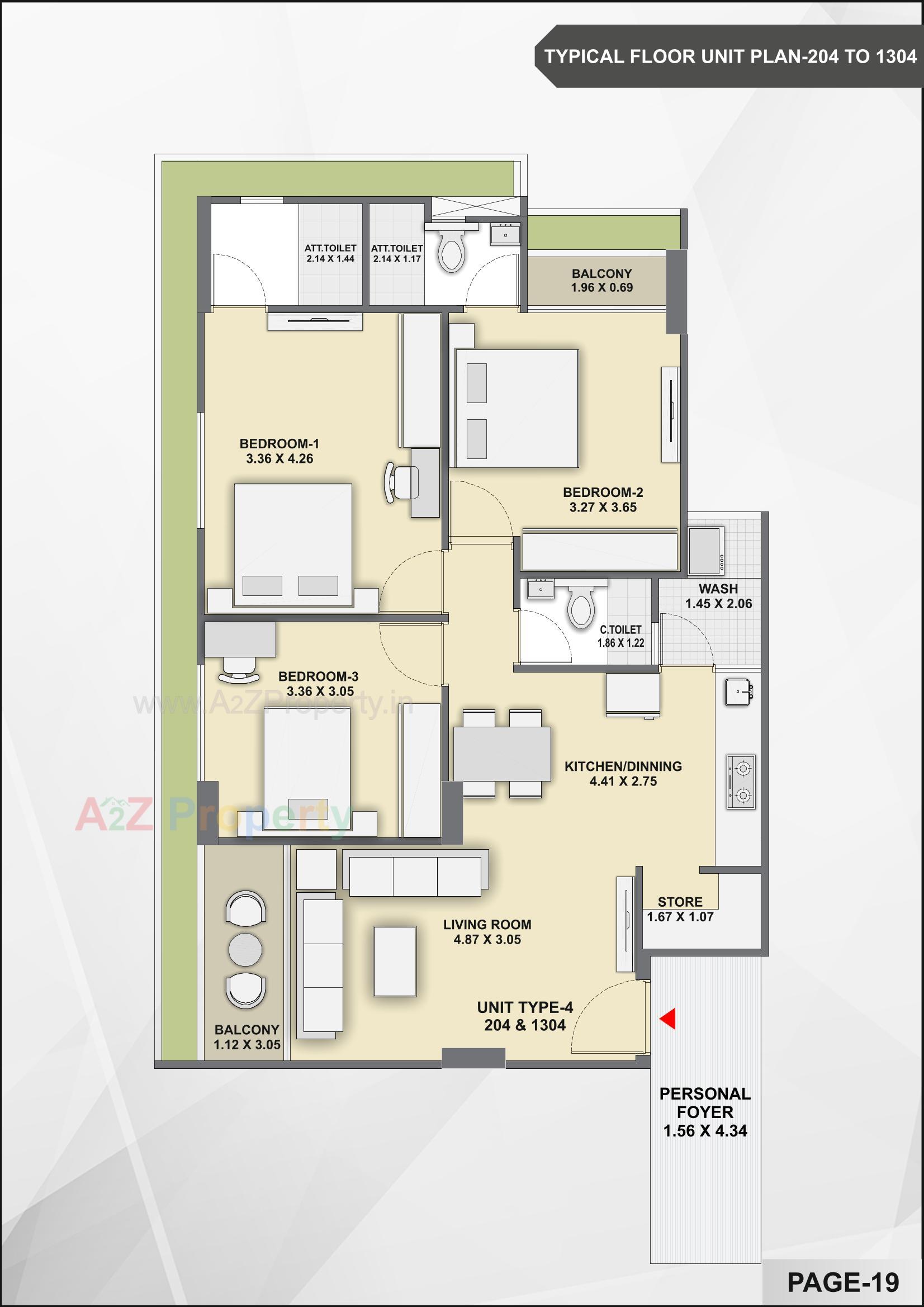 Layout of real estate project Prayasam located at Bhadaj, Ahmedabad, Gujarat