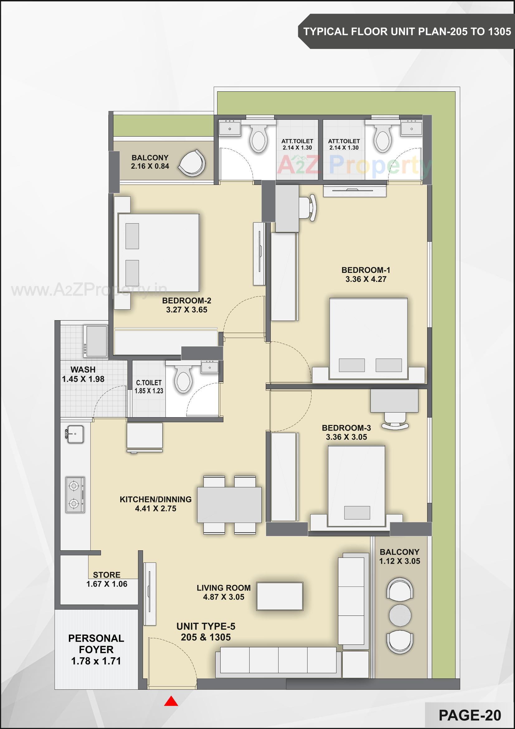 Layout of real estate project Prayasam located at Bhadaj, Ahmedabad, Gujarat