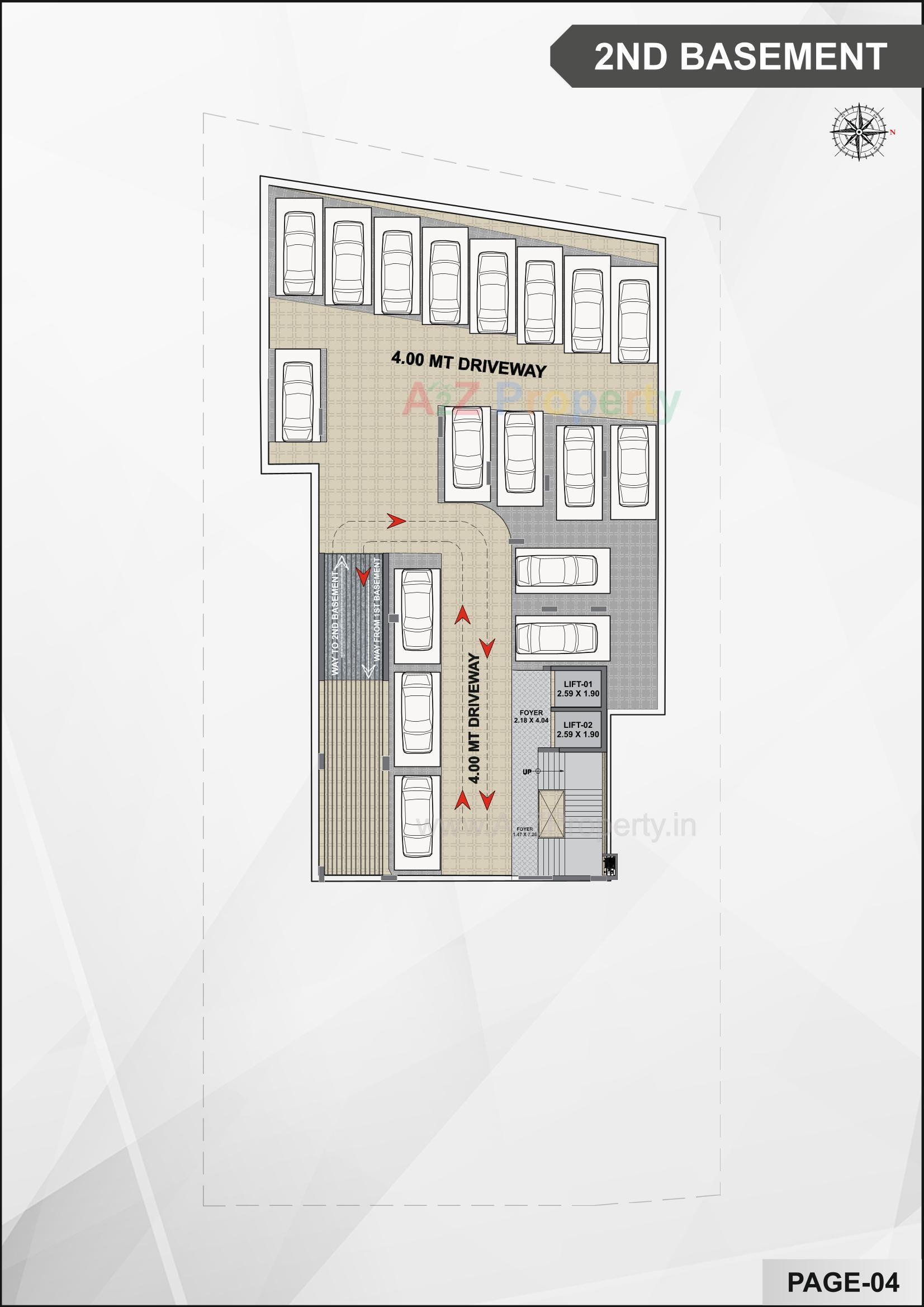 Layout of real estate project Prayasam located at Bhadaj, Ahmedabad, Gujarat