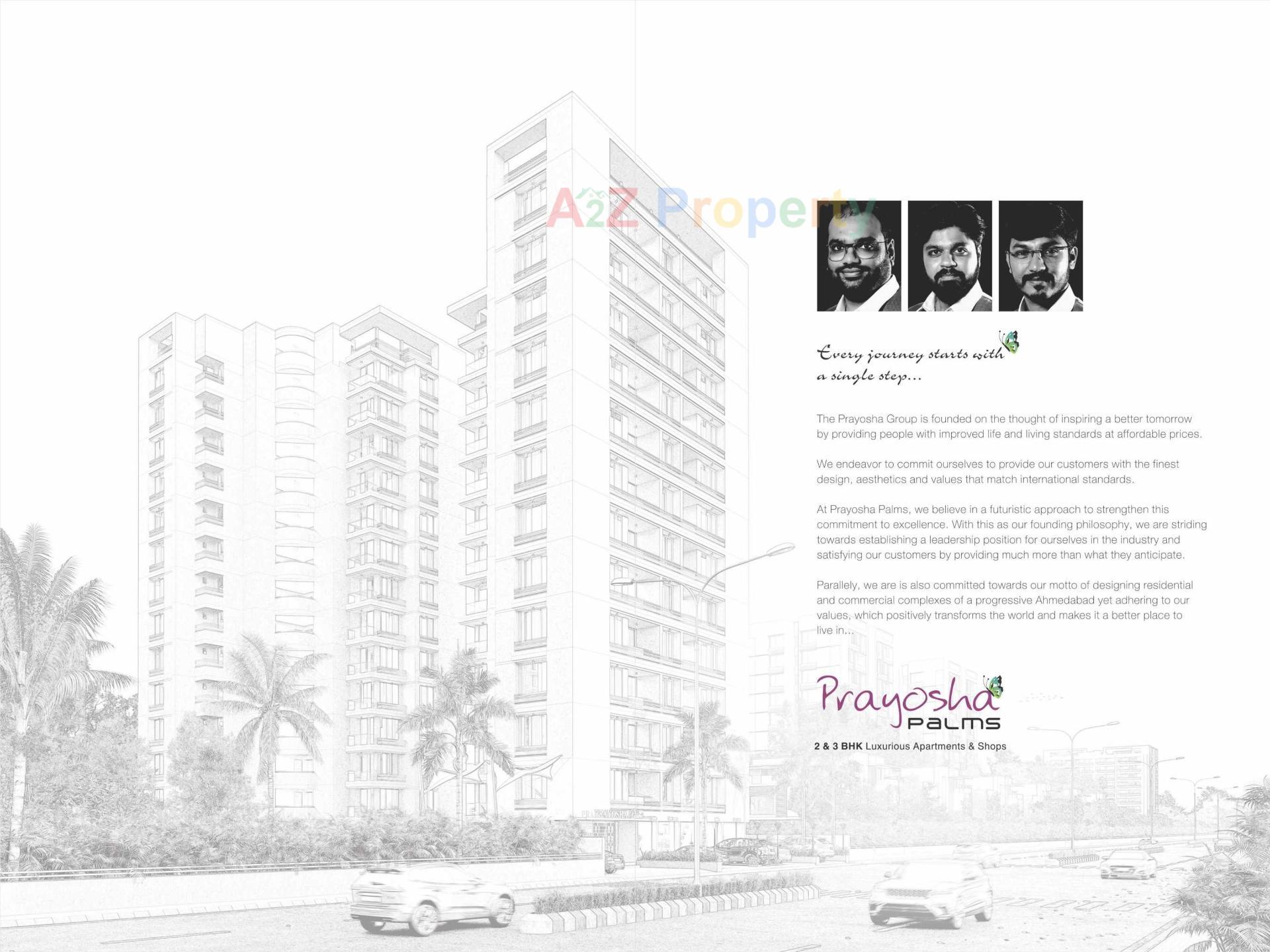  of real estate project Prayosha Palms located at Vastral, Ahmedabad, Gujarat