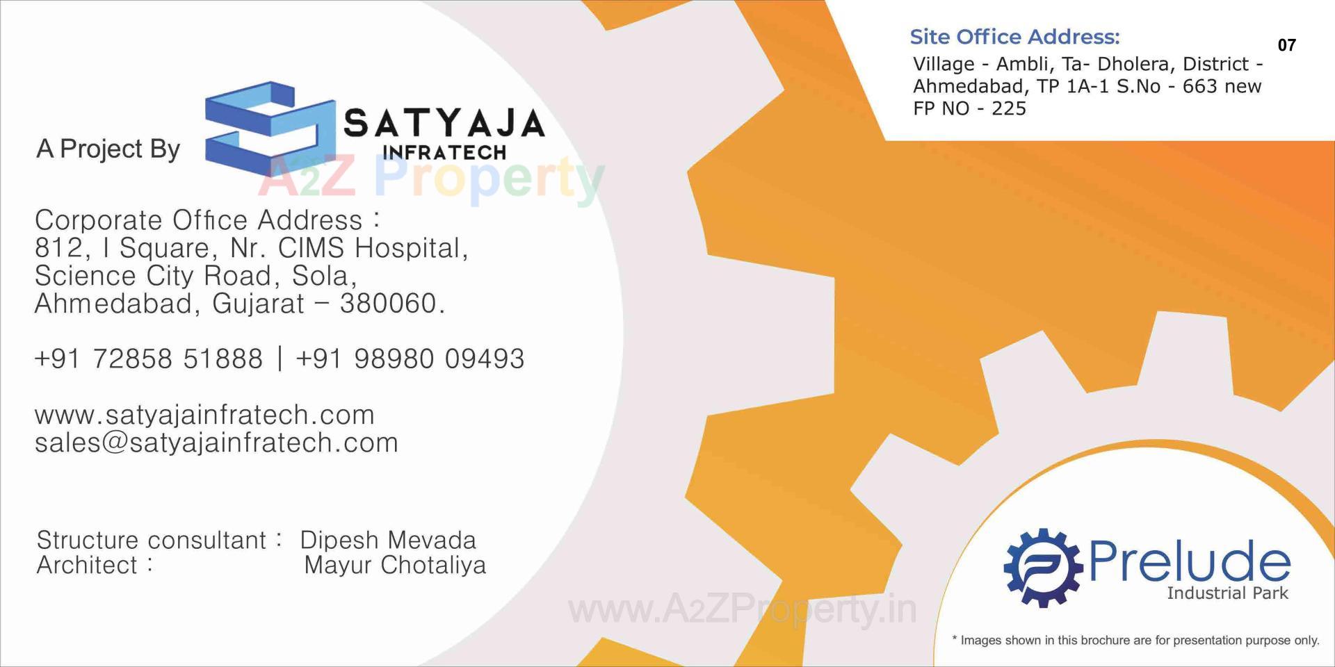  of real estate project Prelude Industrial Park located at Ambli, Ahmedabad, Gujarat