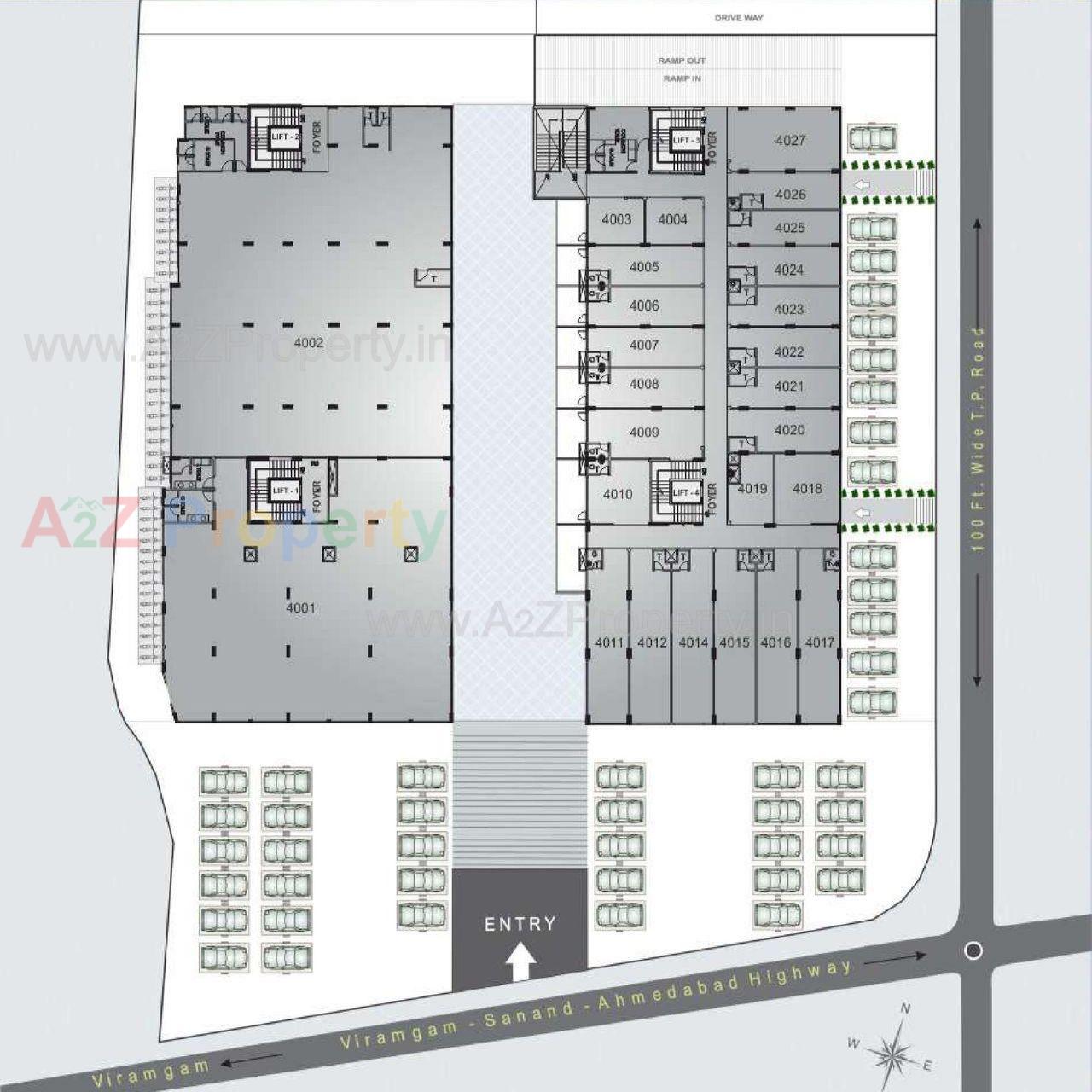 0008 of real estate project Prerna Aartika located at Makarba, Ahmedabad, Gujarat