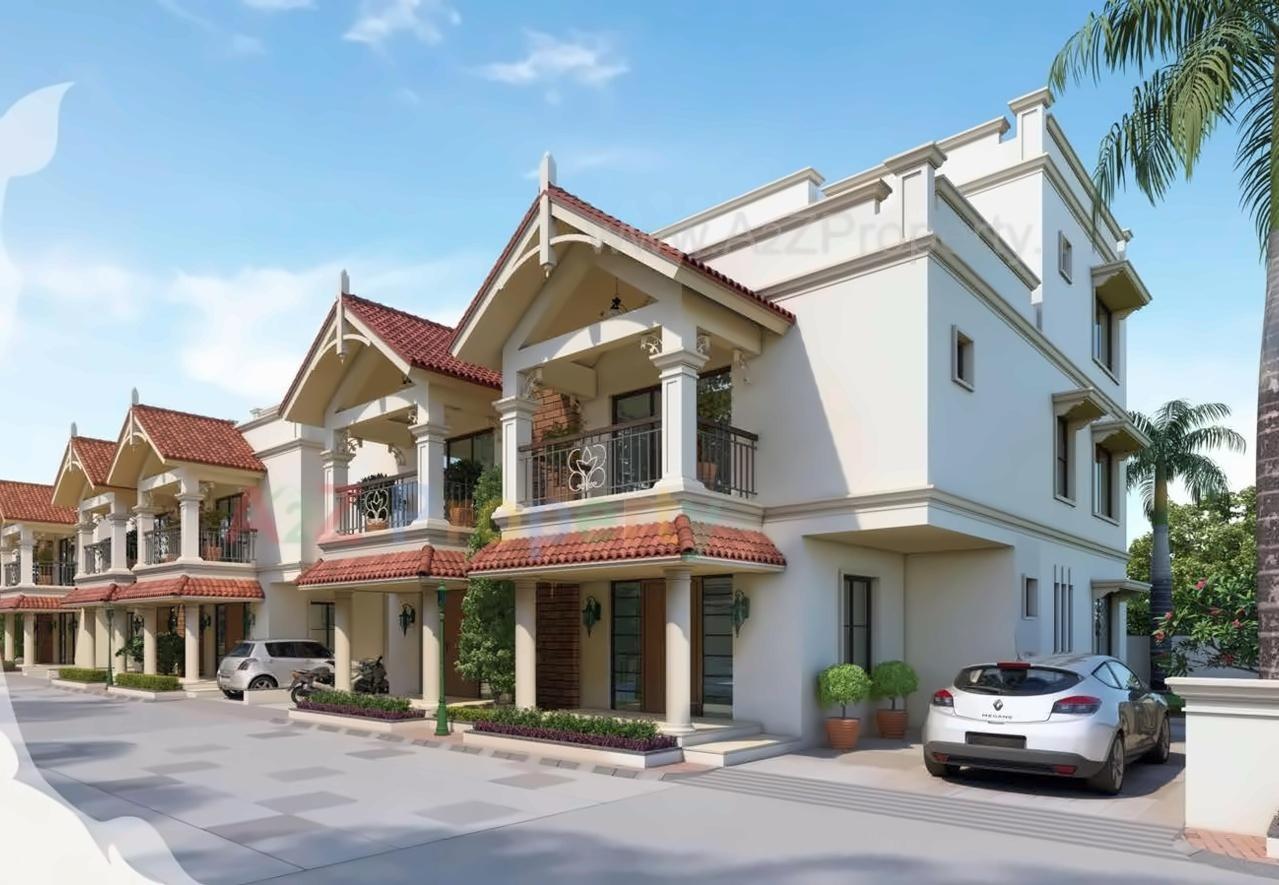 3D Elevation of real estate project Pride Heritage located at Khodiyar, Ahmedabad, Gujarat