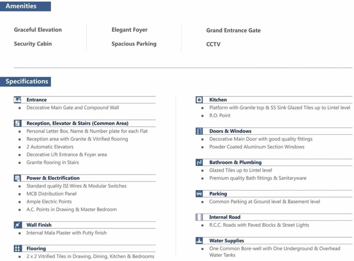 Project Specifications