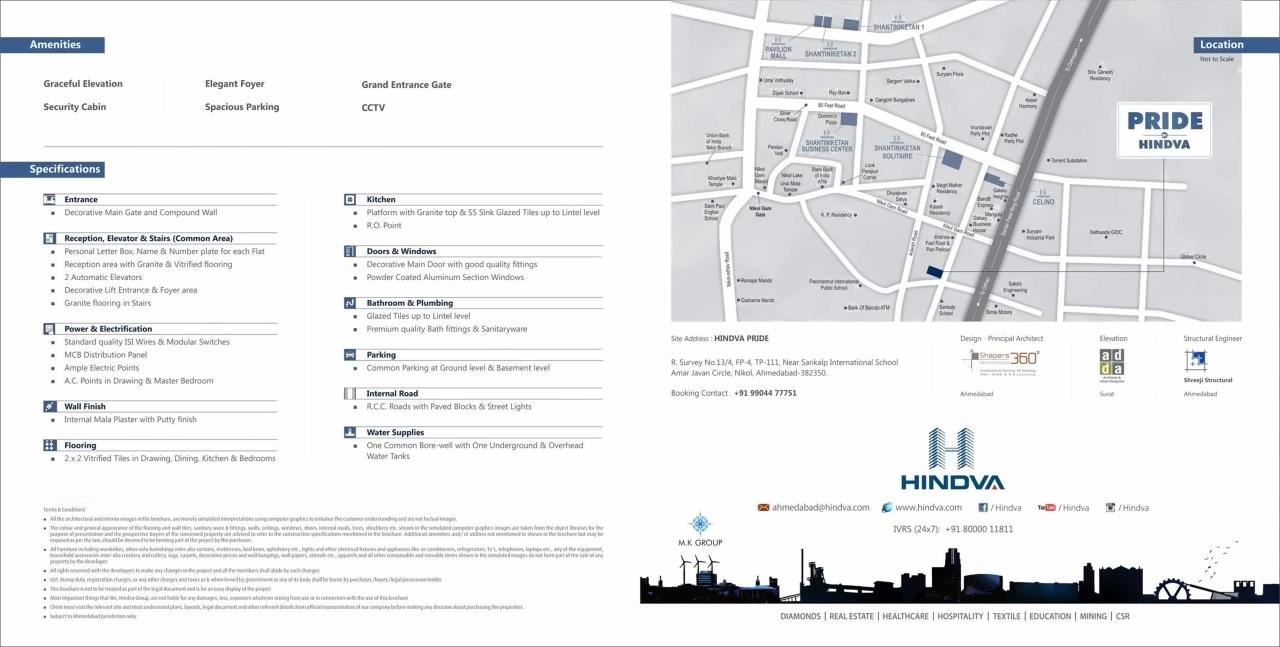  of real estate project Pride located at Nikol, Ahmedabad, Gujarat