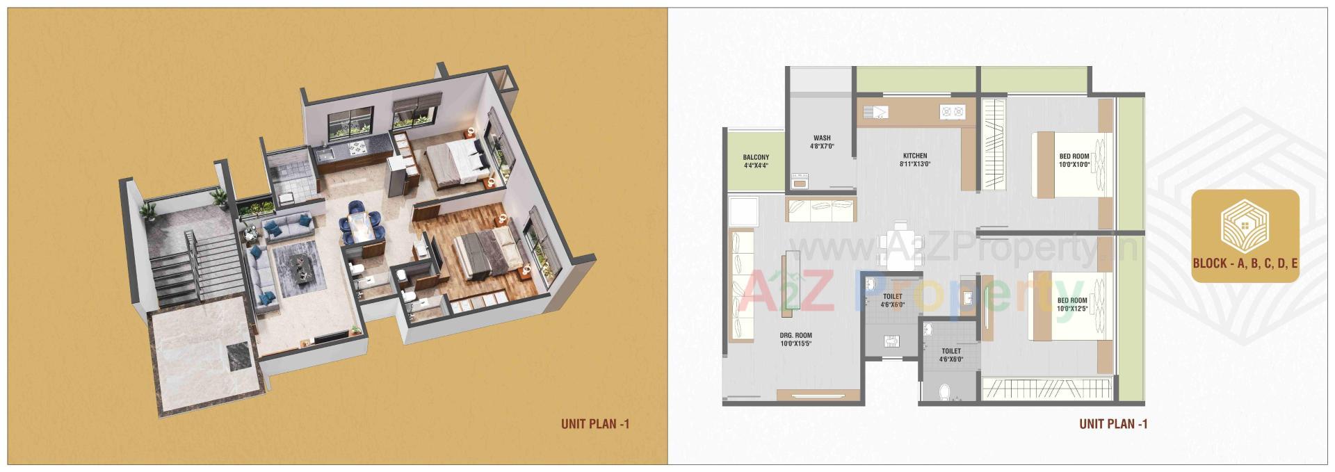Layout of real estate project Prime Elegance located at Hathijan, Ahmedabad, Gujarat