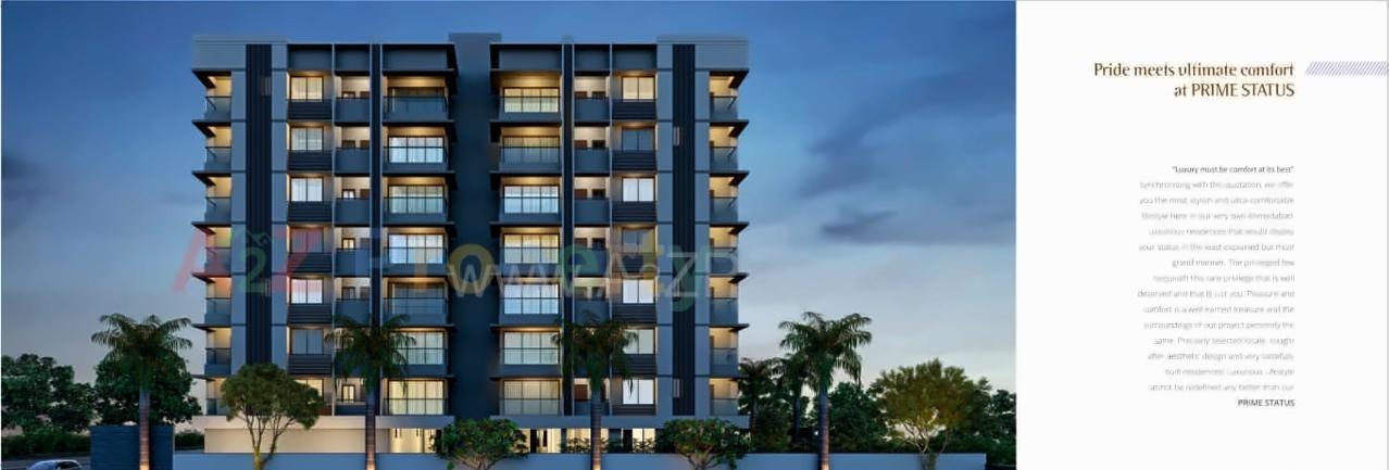 3D Elevation of real estate project Prime Status located at Sarkhej, Ahmedabad, Gujarat