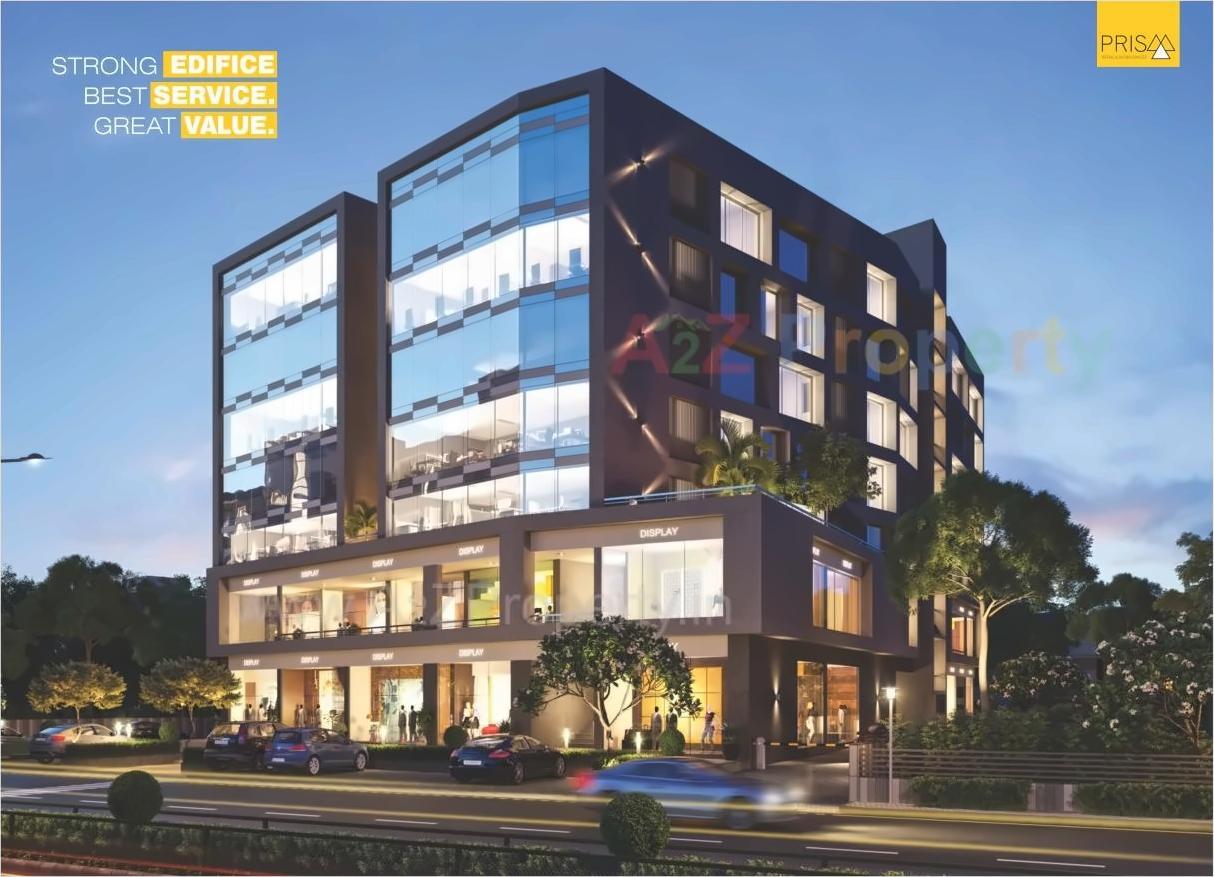3D Elevation of real estate project Prism located at Danilimda, Ahmedabad, Gujarat