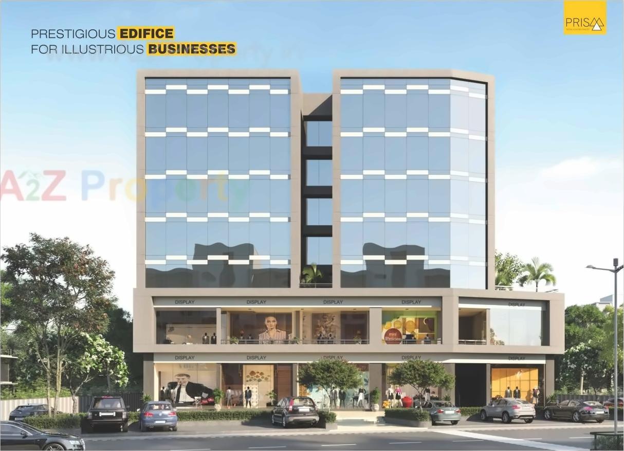 3D Elevation of real estate project Prism located at Danilimda, Ahmedabad, Gujarat