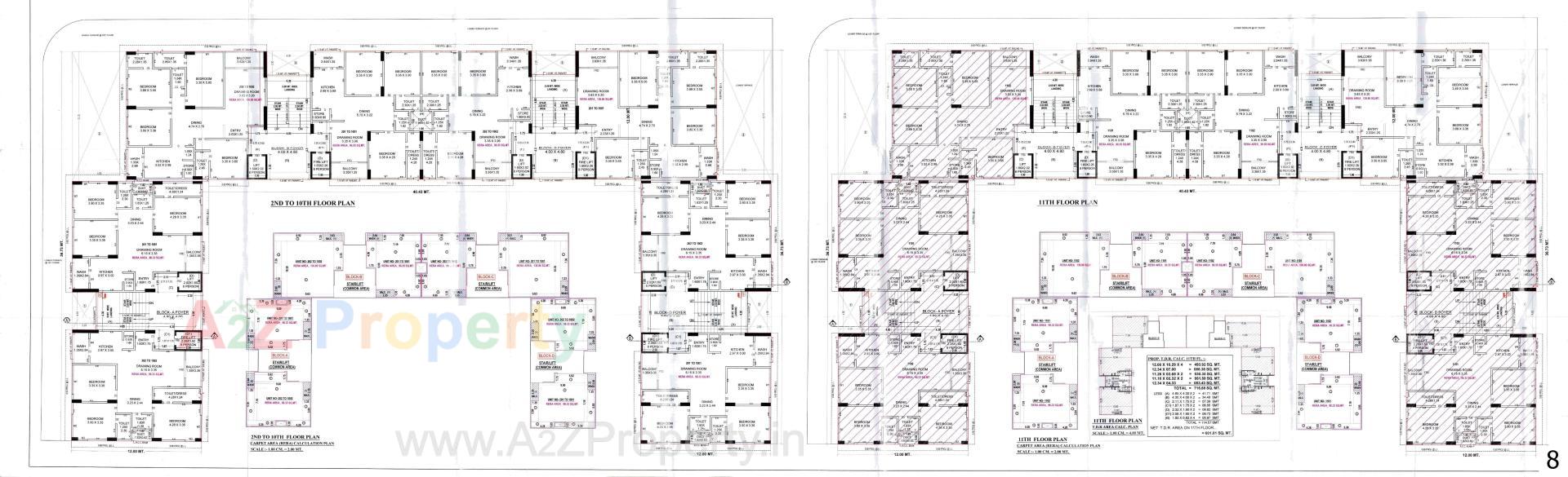Layout of real estate project Prism located at Chharodi, Ahmedabad, Gujarat