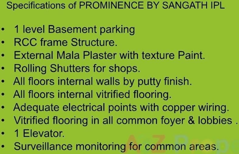  of real estate project Prominence By Sangath Ipl located at Zundal, Ahmedabad, Gujarat