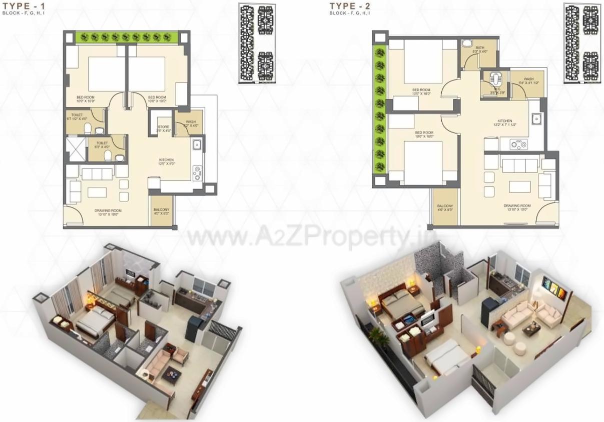 Layout of real estate project Pushkar Elegance located at Isanpur, Ahmedabad, Gujarat