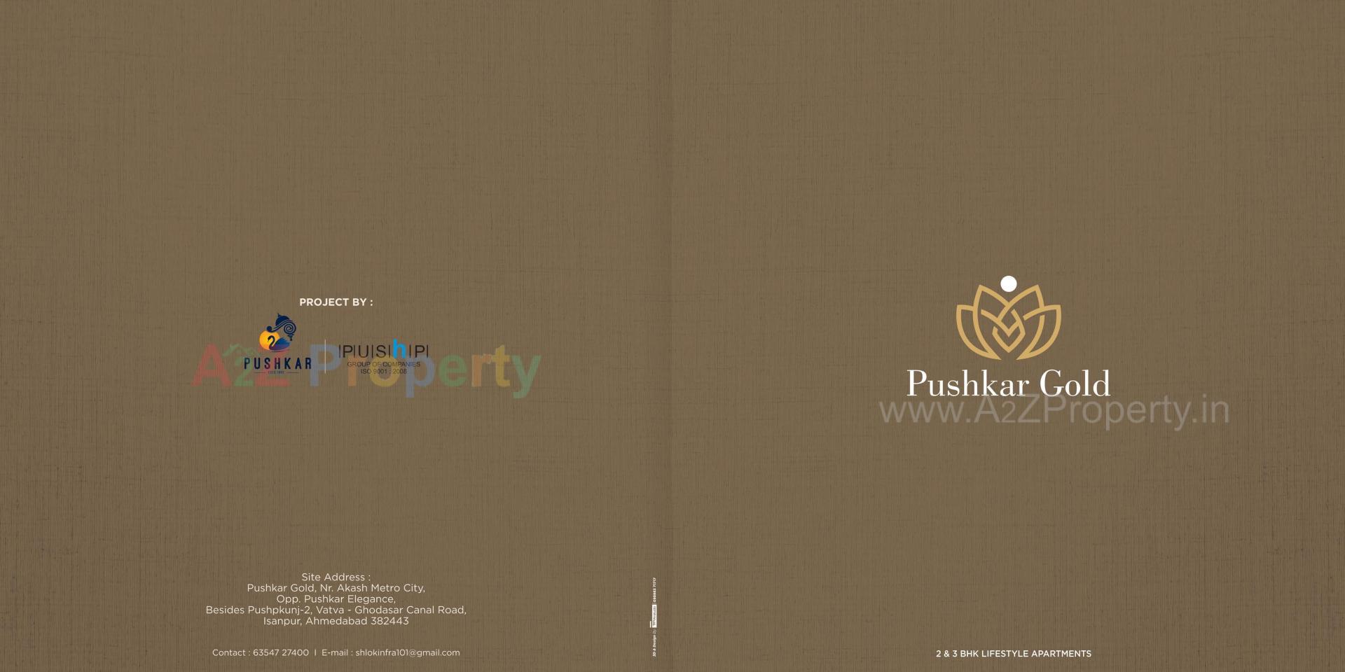  of real estate project Pushkar Gold located at Vatva, Ahmedabad, Gujarat