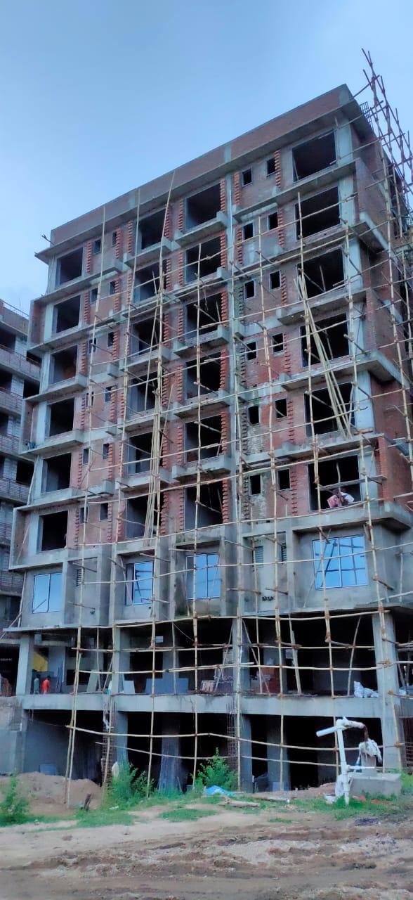 204036_const of real estate project Pushkar Heights located at Nikol, Ahmedabad, Gujarat