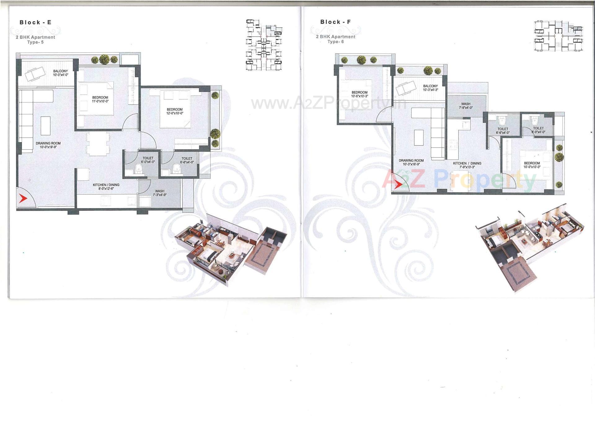 Layout of real estate project Pushkar Hill located at Hathijan, Ahmedabad, Gujarat